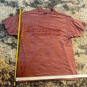 DR PEPPER Men's Red T-Shirt